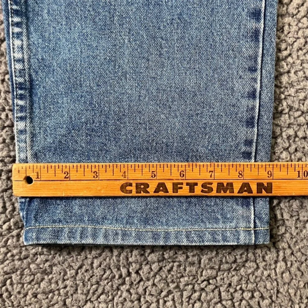 Wrangler George Strait Cowboy Cut Jeans Mens 35x31 Blue Straight Leg